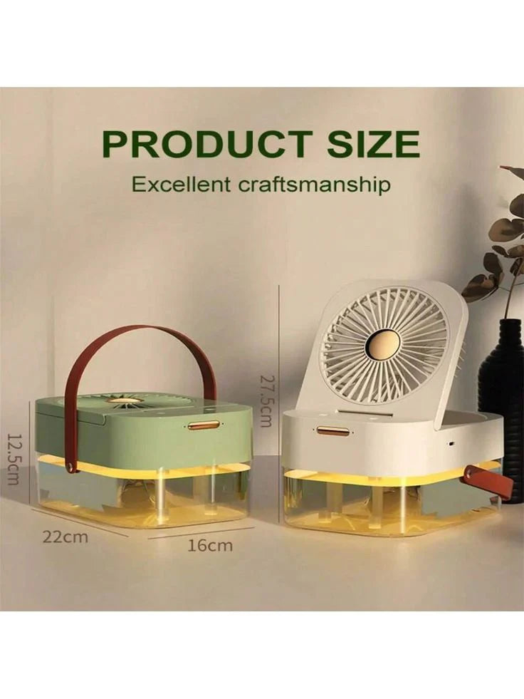Dual Spray Cooling Fan – مروحة تبريد برذاذ مزدوج