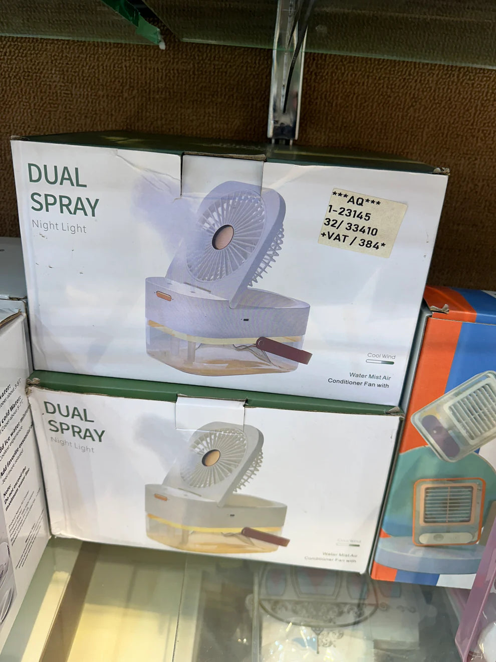 Dual Spray Cooling Fan – مروحة تبريد برذاذ مزدوج