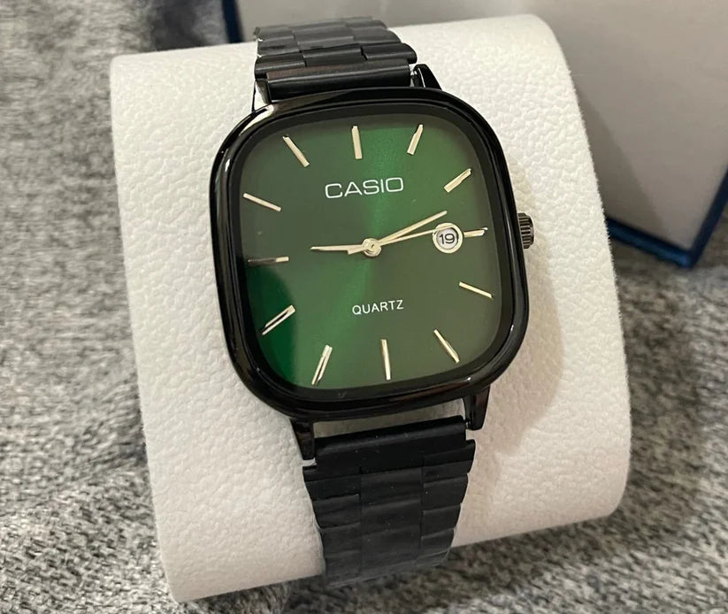 Casio Watch Green + Black – كاسيو ووتش أخضر + أسود