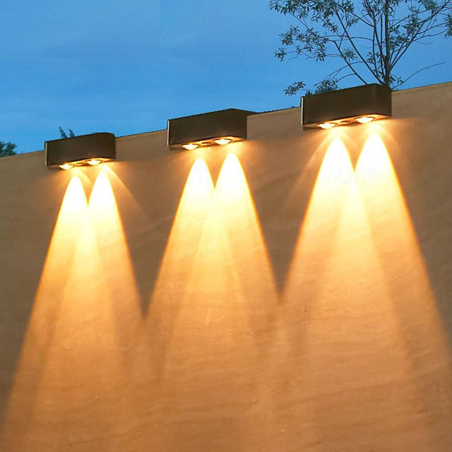 Solar LED Wall Light مصباح جداري يعمل بالطاقة الشمسية LED