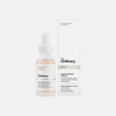 The Ordinary - Lactic Acid 10% + Hyaluronic Acid 30ml – ذا أوردينري – حمض اللاكتيك 10٪ + حمض الهيالورونيك 30 مل