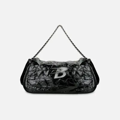 Elegant Black Women's Bag حقيبة يد نسائية سوداء أنيقة