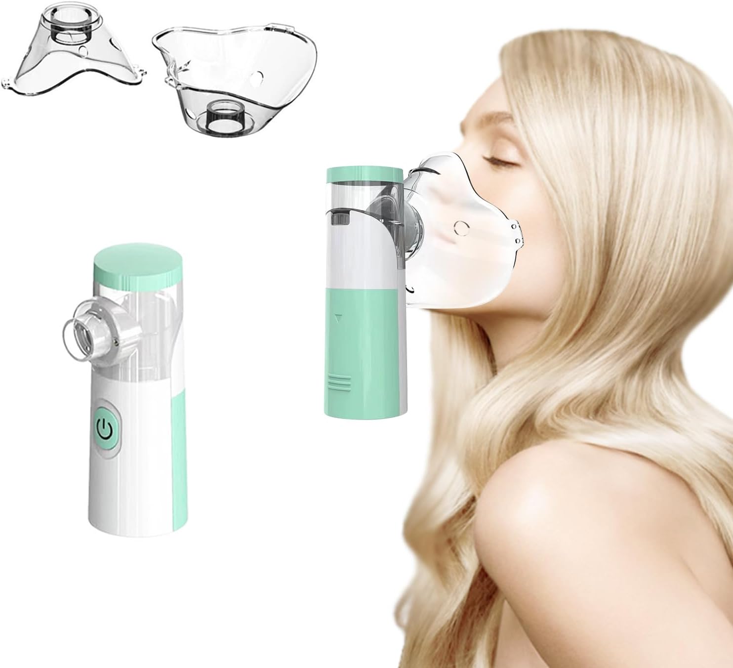 Portable Handheld Nebulizer – جهاز رذاذ محمول للوجه والجهاز التنفسي