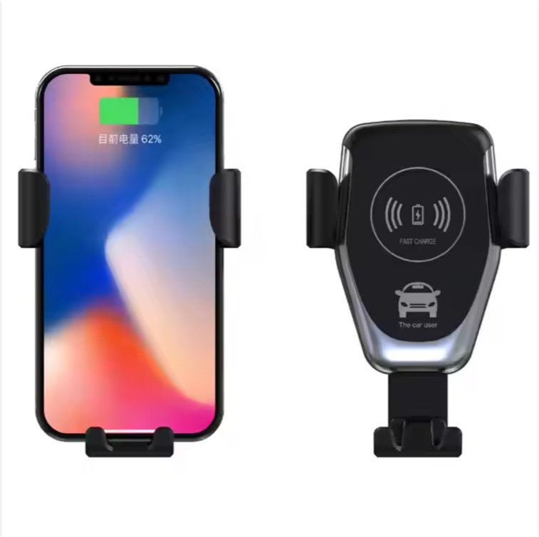 Auto Clamping Wireless Car Charger شاحن سيارة لاسلكي بقفل تلقائي