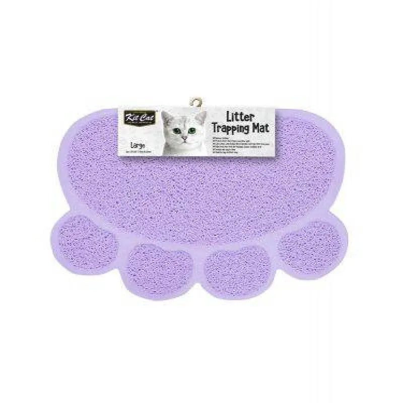 Kit Kat Litter Mat Small Purple 30×40 cm – حصيرة فضلات القطط كيت كات صغيرة بنفسجية