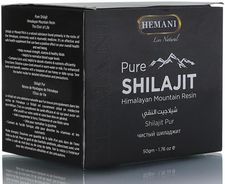HEMANI Pure Shilajit – هيمني شيلاجيت نقي