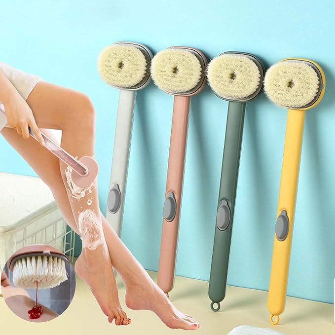 Long Handle Liquid Bath Brush فرشاة استحمام بسائل بمقبض طويل