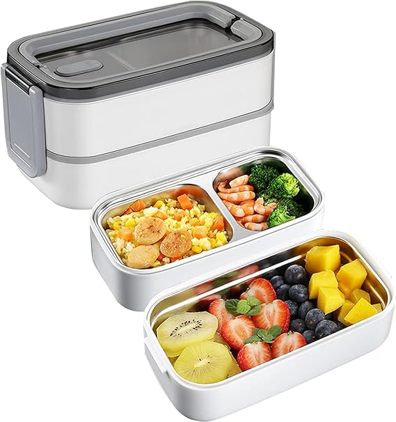Leak-Proof Meal Prep Lunch Box علبة غداء محكمة الغلق لتحضير الوجبات