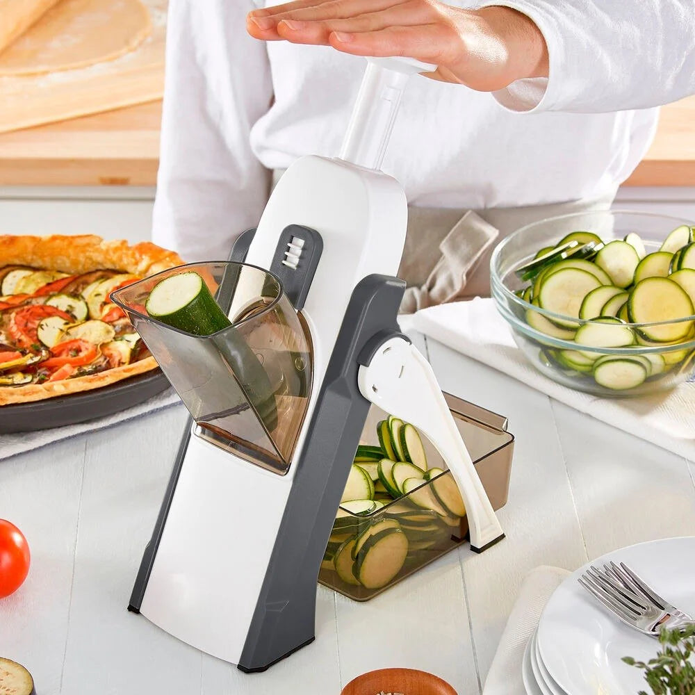 Multifunctional Vegetable Cutter & Slicer – آلة تقطيع وخلاط خضروات متعددة الوظائف