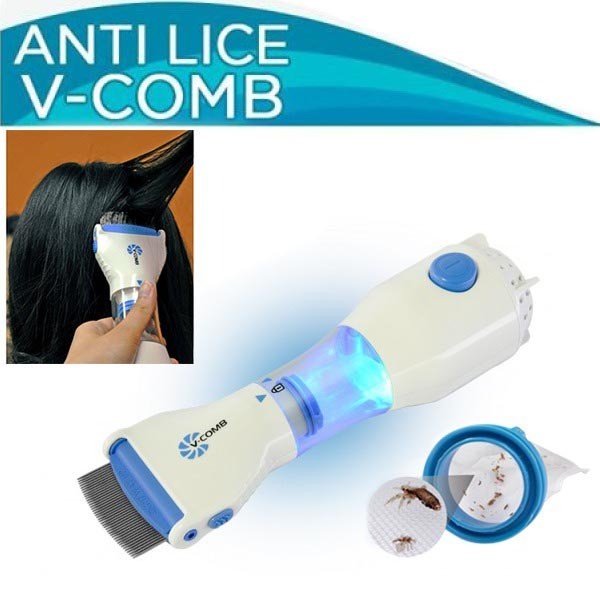 Licetec V-Comb Anti Lice And Nits Device جهاز ليسيتك V-Comb لمكافحة القمل والصيبان