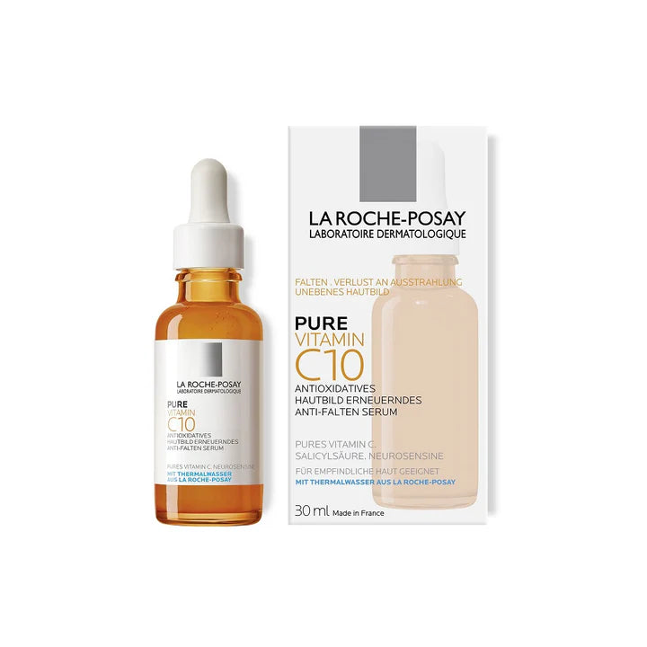 LA ROCHE-POSAY Pure Vitamin C10 Serum – 30 ml لاروش بوزيه – سيروم فيتامين C10 النقي – 30 مل