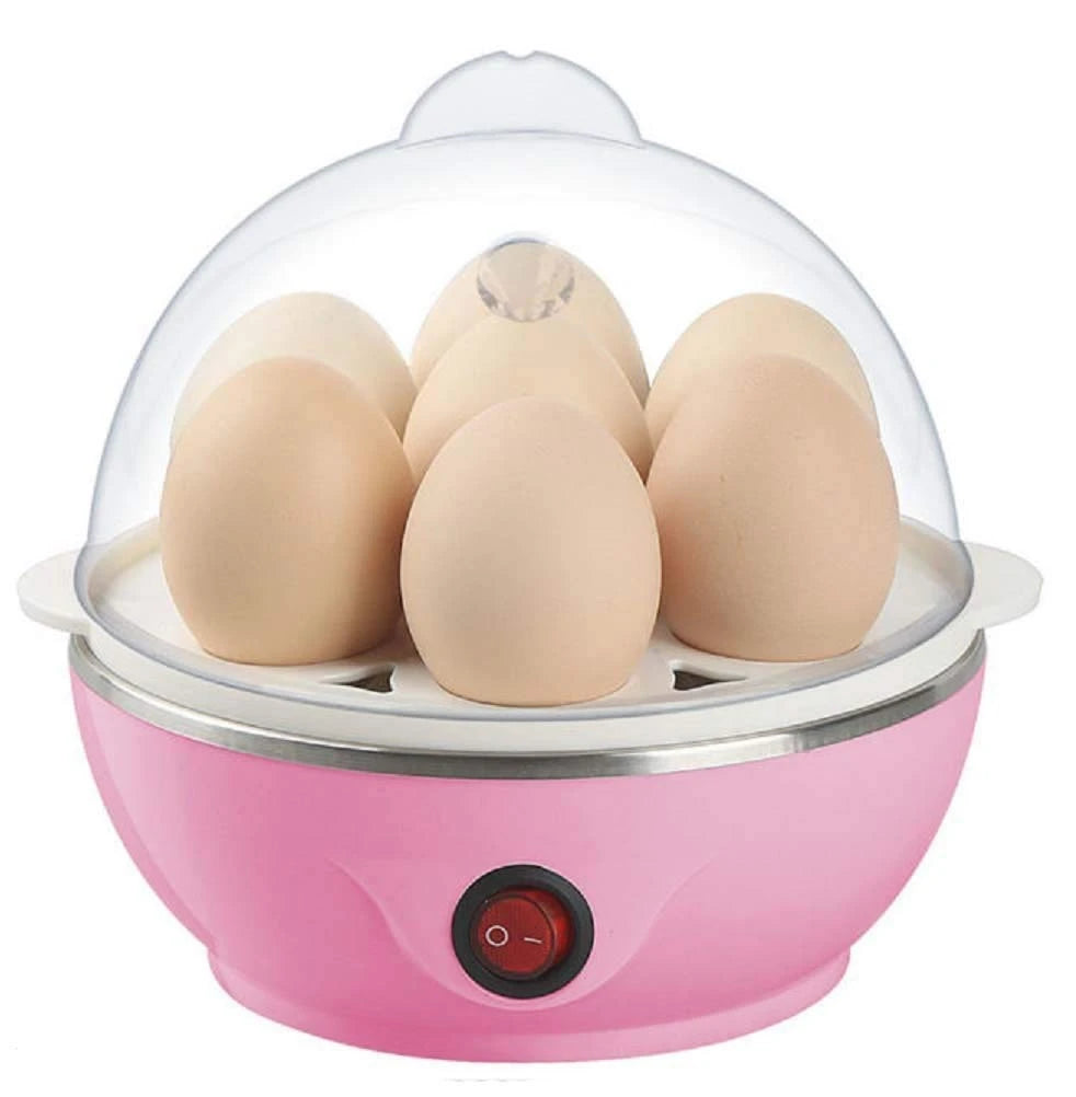 Electric Egg Cooker (7‑Egg Steamer / Boiler / Poacher) جهاز طهي البيض الكهربائي (سعة 7 بيضات – تبخير، سلق، أو بصقة)
