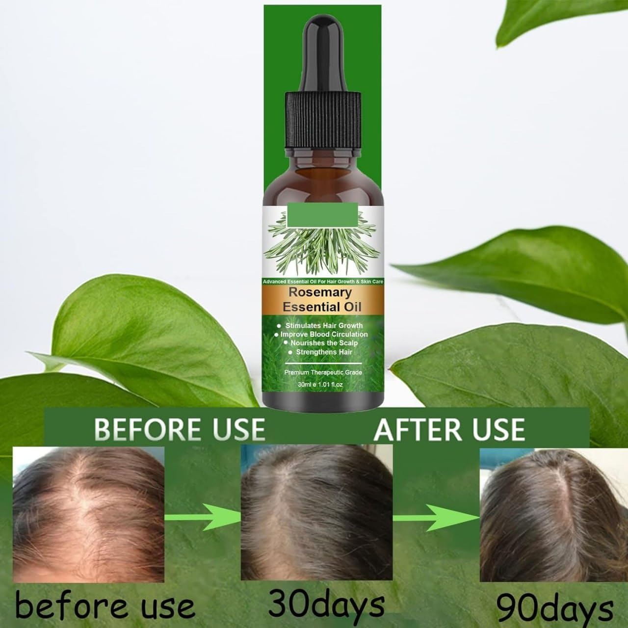 Rosemary Flourish Oil for Hair Growth – زيت إكليل الجبل لنمو الشعر