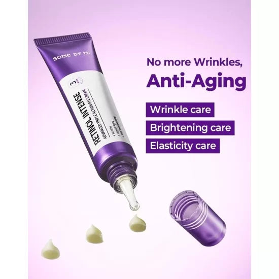 Some By Mi Retinol Intense Advanced Triple Action Eye Cream – 30 ml كريم عيون ريتينول إنتينس من سوم باي مي – ٣٠ مل