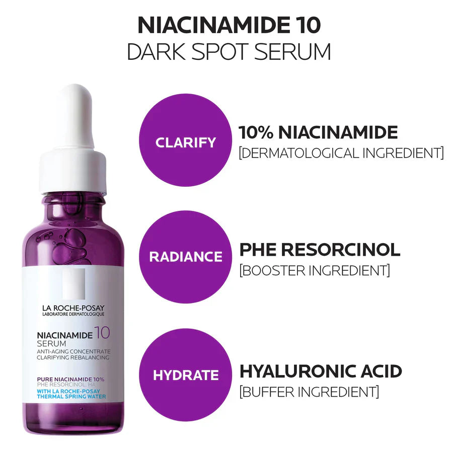 La Roche‑Posay Niacinamide 10 Serum – سيروم لا روش بوزيه نياكيناميد 10٪