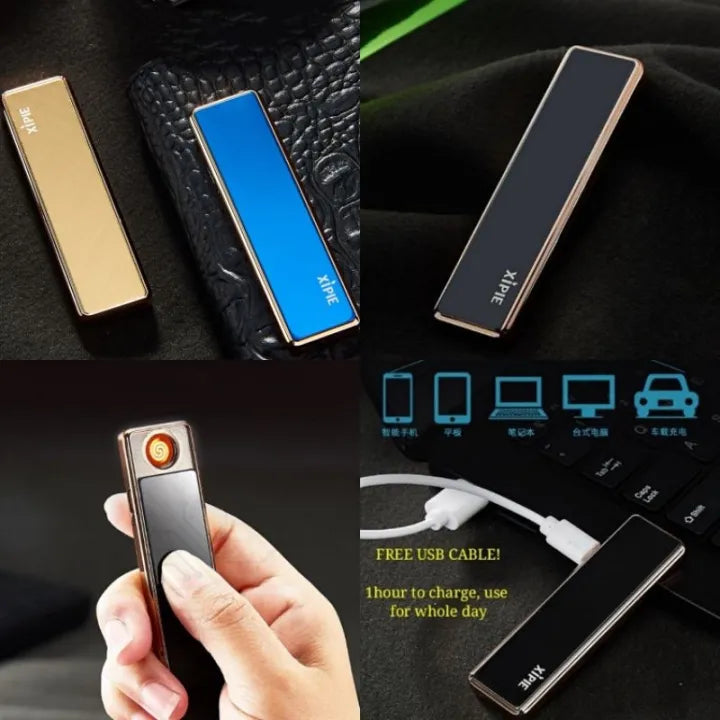 Rechargeable USB Cigarette Lighter ولاعة سجائر قابلة لإعادة الشحن USB