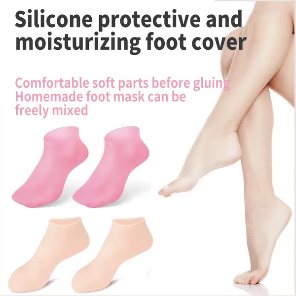 Moisturizing Foot Silicone Socks جوارب سيليكون مرطبة للقدمين