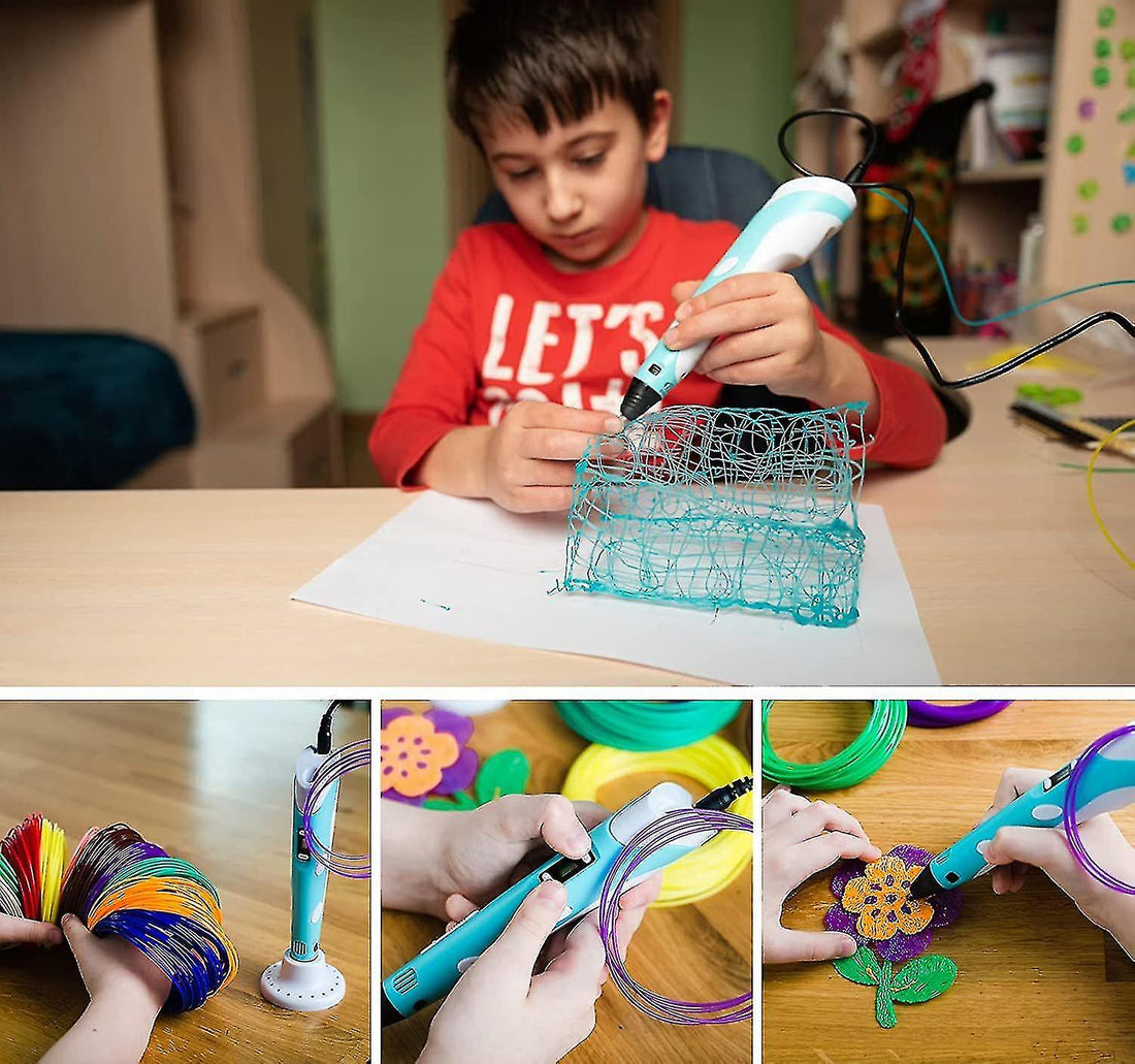 Intelligent 3D Pen with LED Display قلم ثلاثي الأبعاد ذكي مع شاشة LED