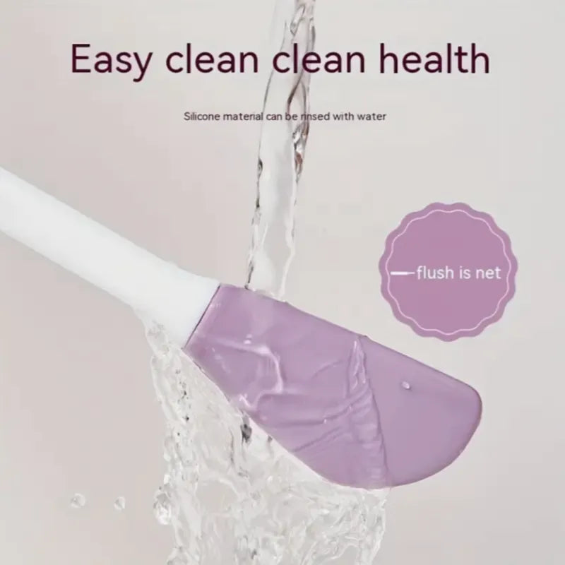 Double‑Head Silicone Face Mask & Cleansing Brush فرشاة سيليكون مزدوجة الرأس للعناية بالوجه