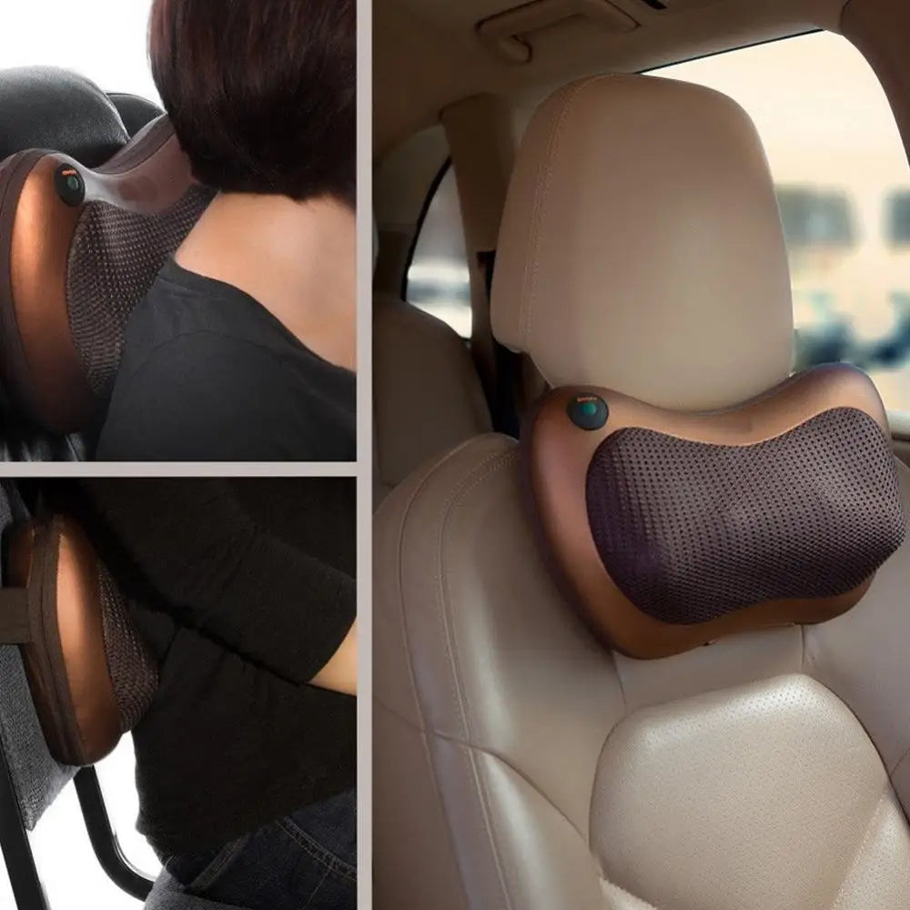 Electric Neck & Body Massage Pillow – وسادة مساج كهربائية للرقبة والجسم