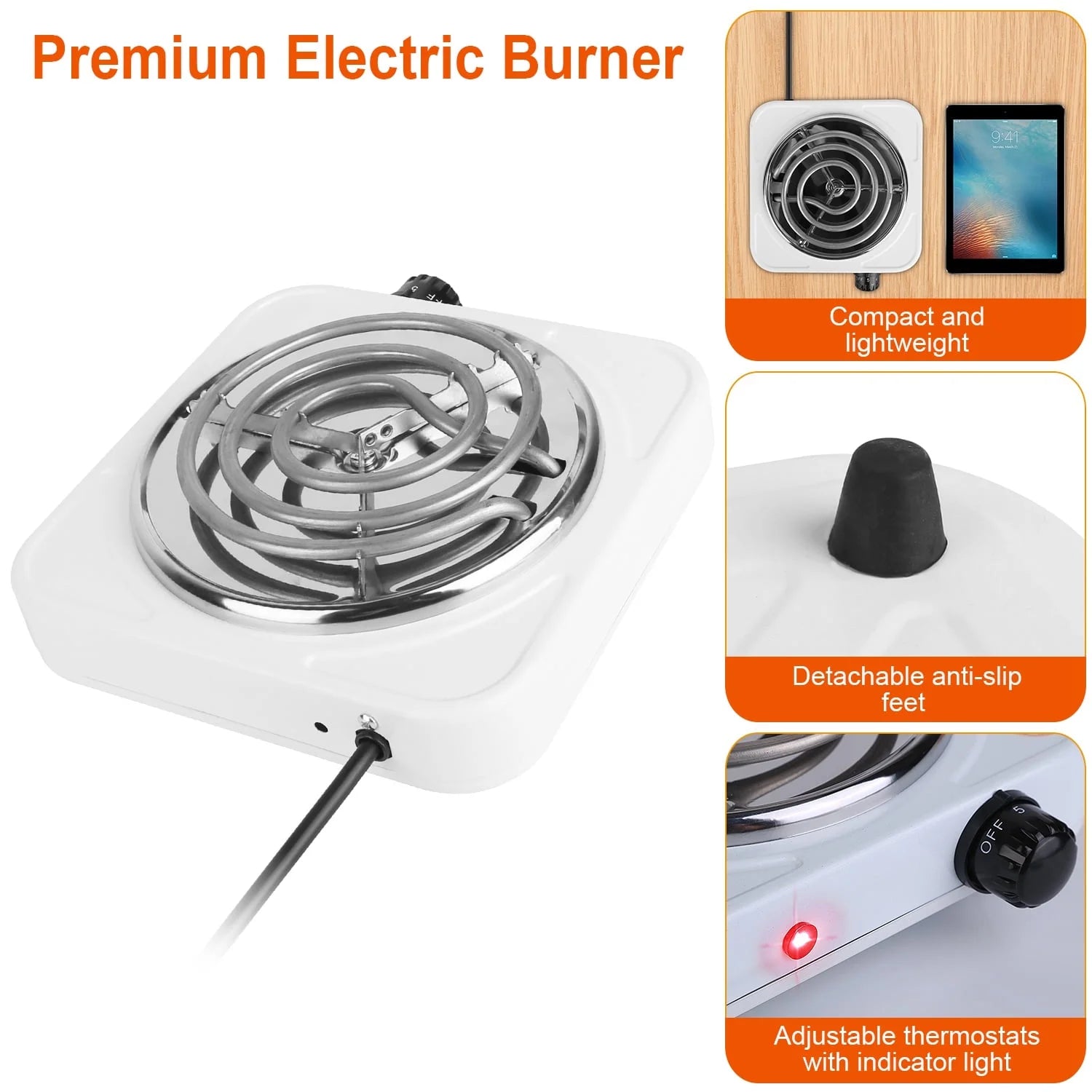 Electric Hot Plate Stove – موقد كهربائي صغير للطهي