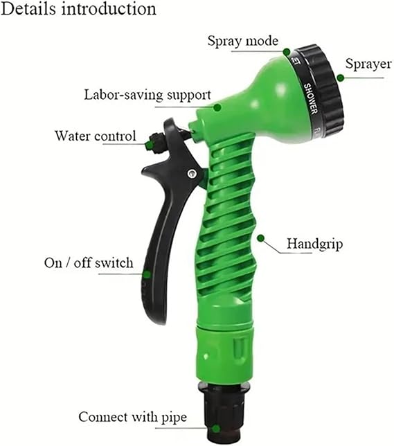 Expandable Garden Hose Pipe – خرطوم مياه قابل للتمدد للحديقة