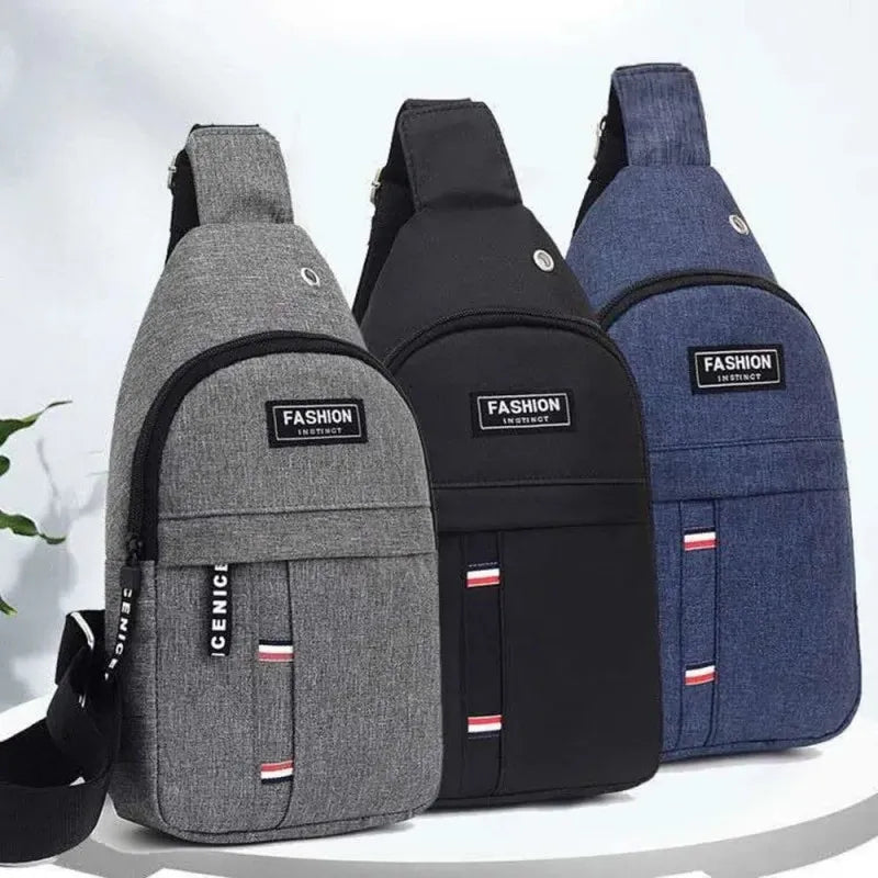 Lightweight Chest Bag – Black حقيبة صدر خفيفة الوزن – أسود