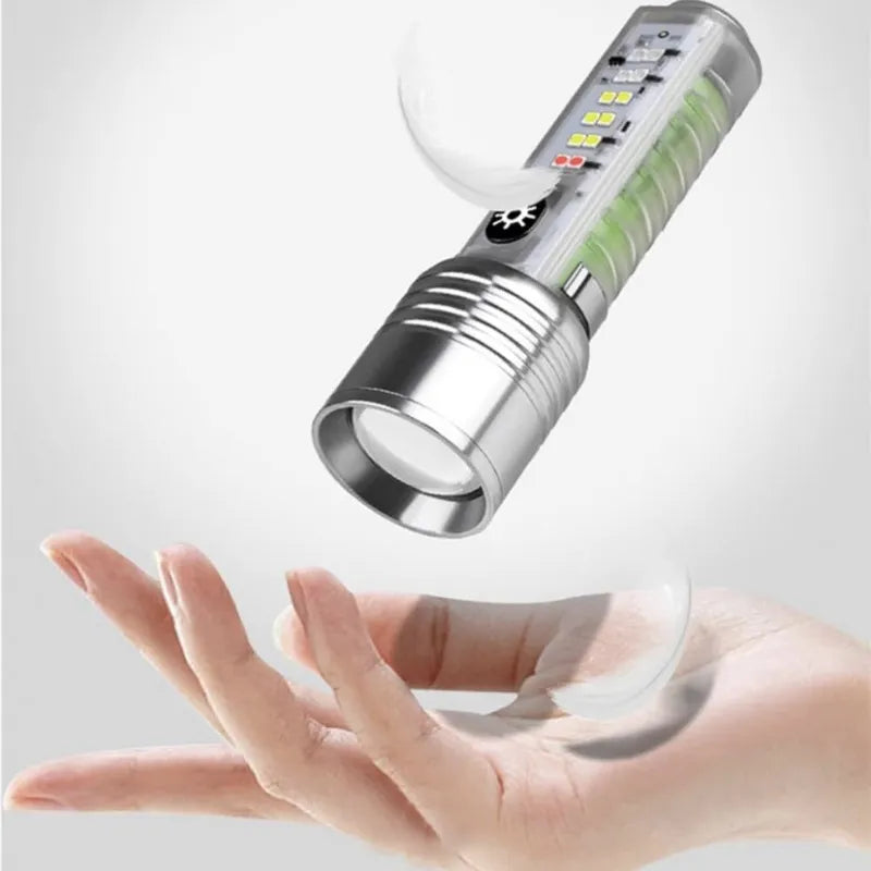 Multi‑Function LED Flashlight مصباح LED متعدد الوظائف