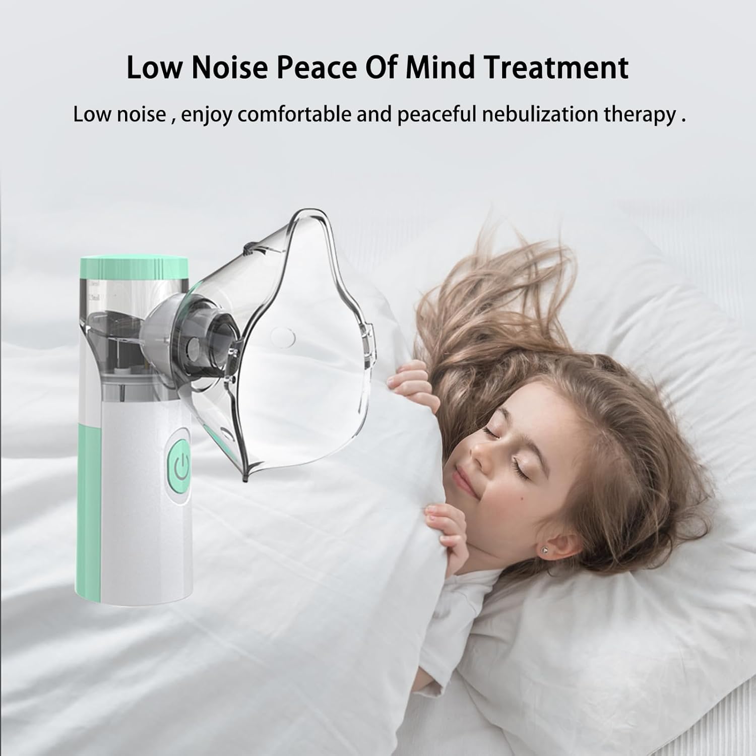 Portable Handheld Nebulizer – جهاز رذاذ محمول للوجه والجهاز التنفسي