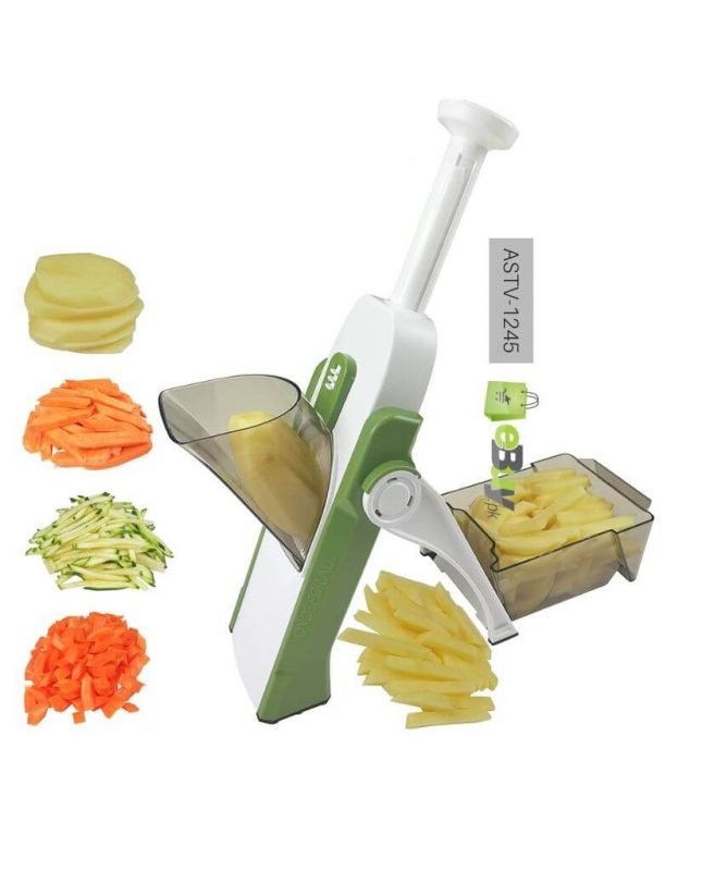 Multifunctional Vegetable Cutter & Slicer – آلة تقطيع وخلاط خضروات متعددة الوظائف