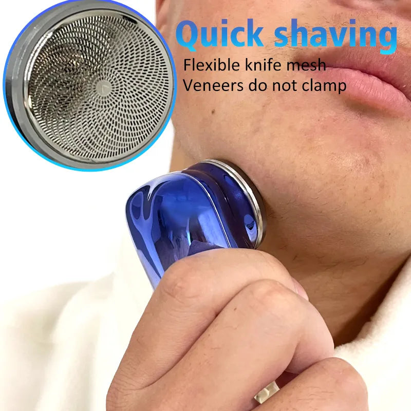 Mini Portable USB Rechargeable Electric Shaver ماكينة حلاقة كهربائية صغيرة محمولة قابلة للشحن عبر USB