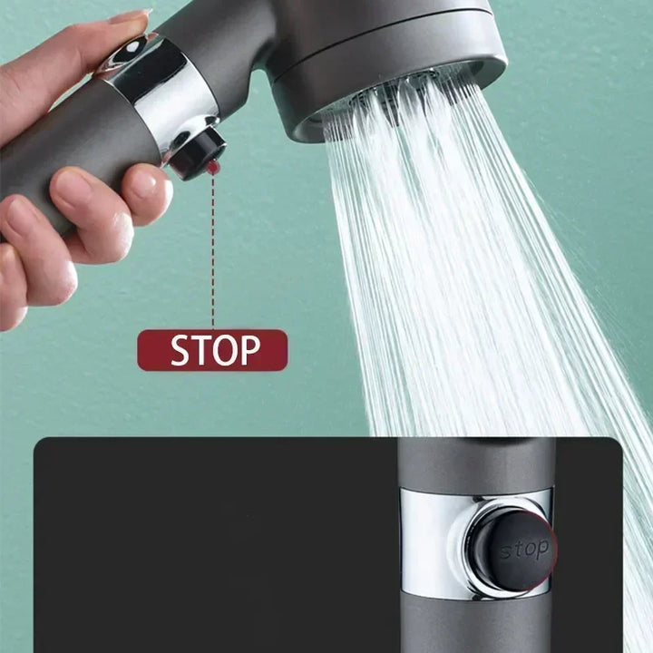 High Pressure 3 Modes Shower Head رأس دش بضغط عالٍ بثلاثة أوضاع