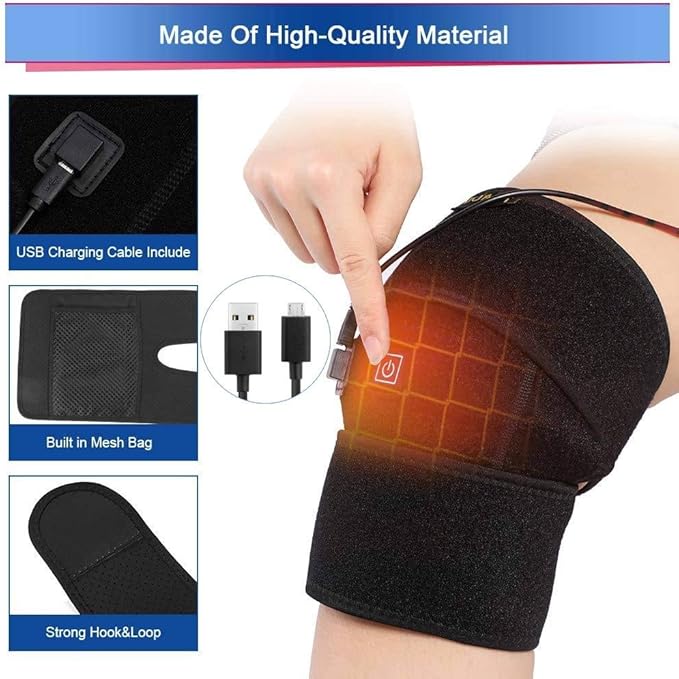 Electric Heating Knee Pad / Brace – وسادة تسخين كهربائية للركبة