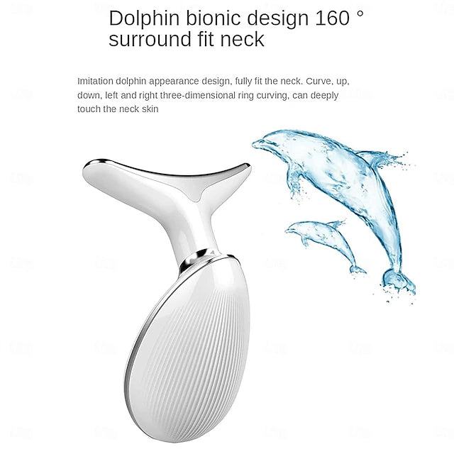LED Neck Face Beauty Device Facial Massager – جهاز تدليك الوجه والرقبة بتقنية LED