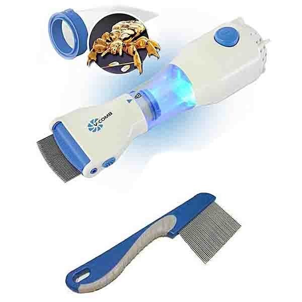 Licetec V-Comb Anti Lice And Nits Device جهاز ليسيتك V-Comb لمكافحة القمل والصيبان