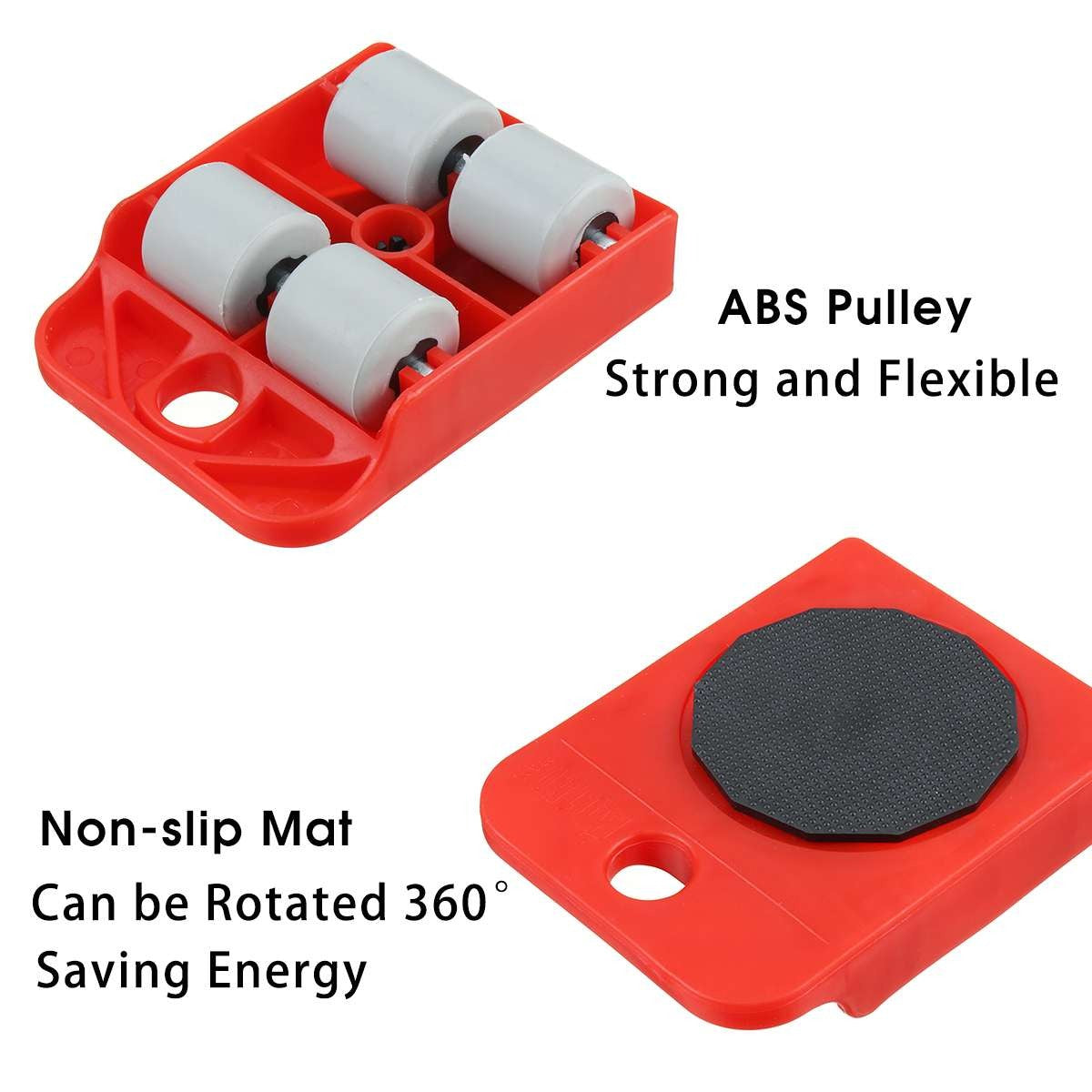 Furniture Lifter Mover Tool Set (5PCS) – طقم رفع وتحريك الأثاث مع عجلات (٥ قطع)
