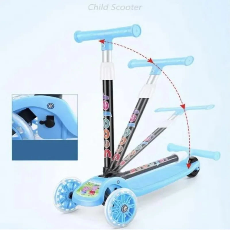 Kids Scooter – Blue – سكوتر للأطفال – أزرق