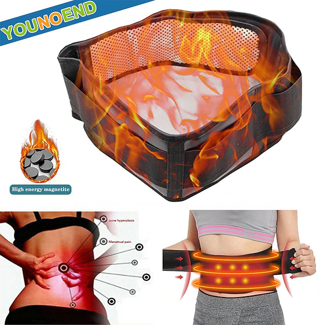 Unisex Weight Loss & Back Support Brace Belt حزام داعم للظهر والتخسيس للجنسين