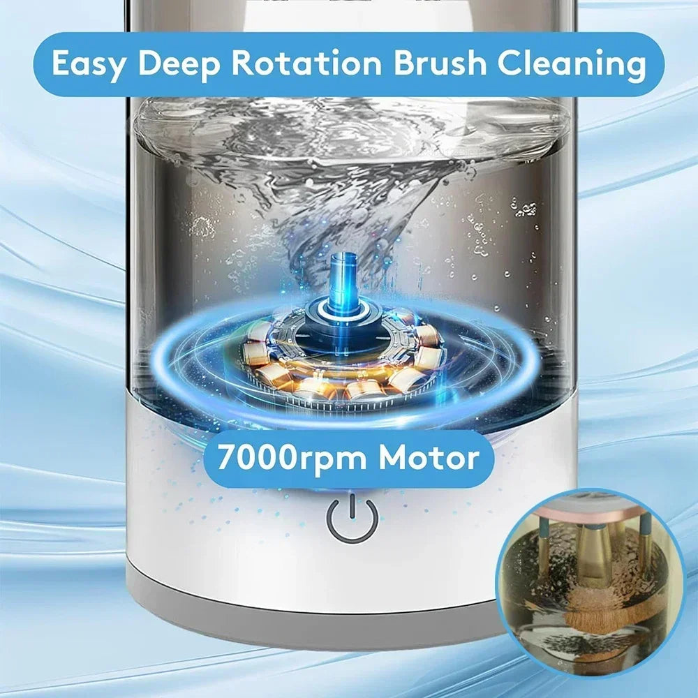 Automatic Multi Brush Cleaner | جهاز تنظيف الفرش المتعدد الأوتوماتيكي