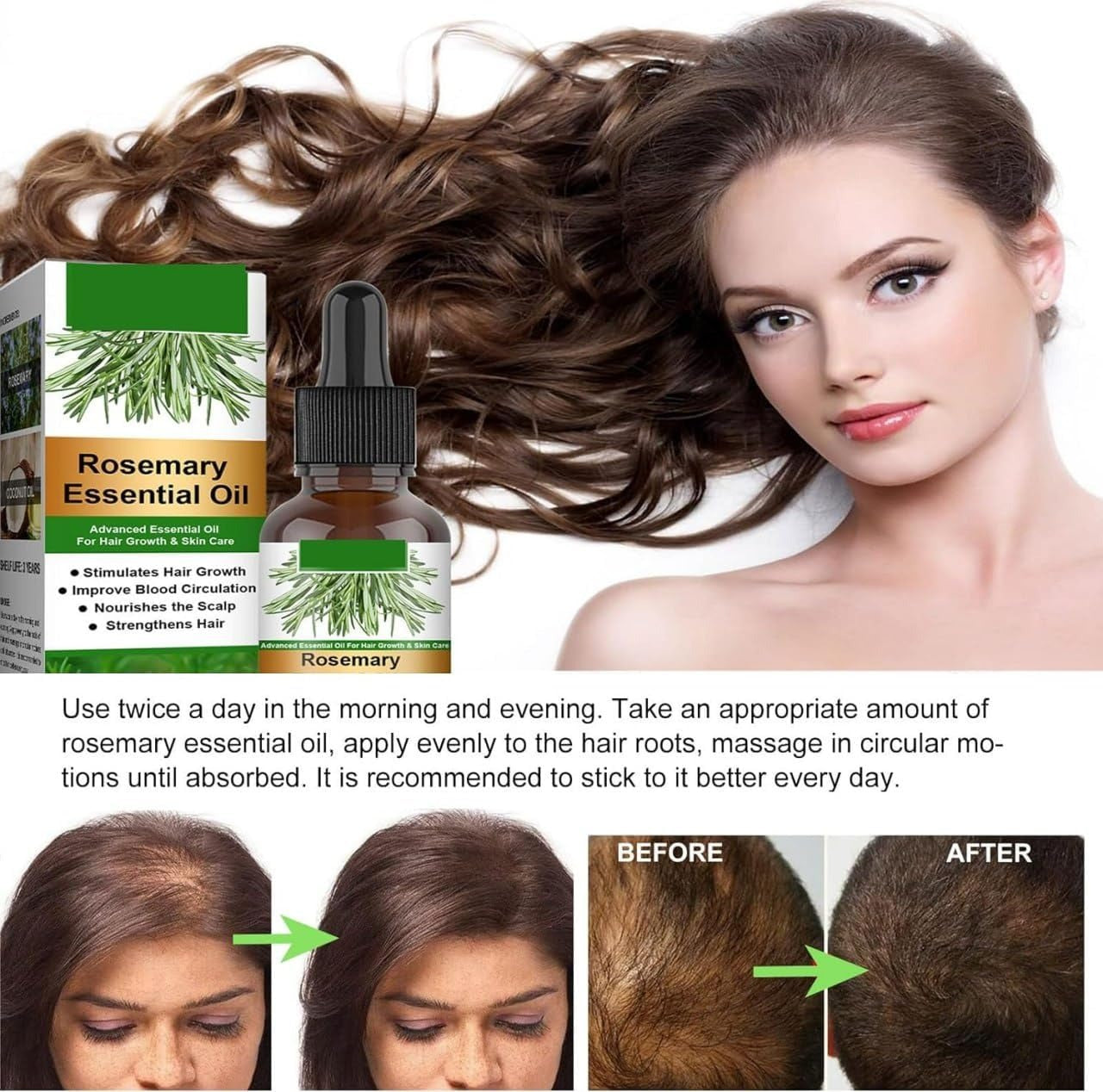 Rosemary Flourish Oil for Hair Growth – زيت إكليل الجبل لنمو الشعر