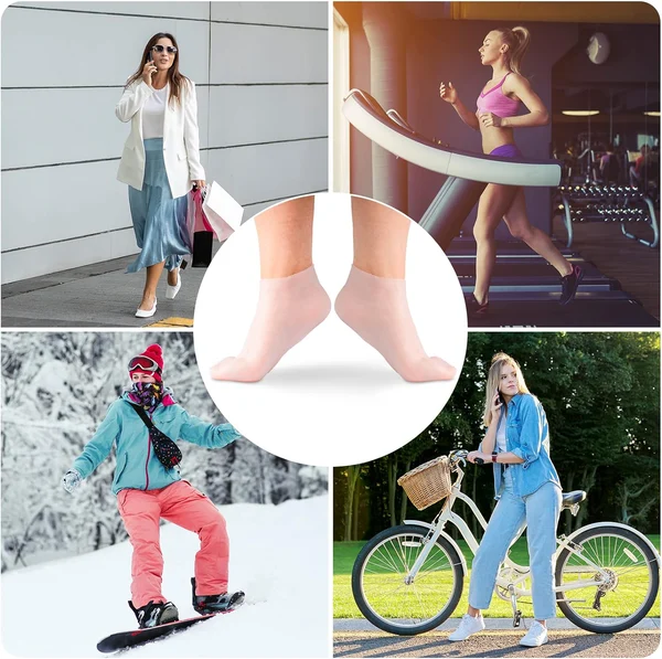 Moisturizing Foot Silicone Socks جوارب سيليكون مرطبة للقدمين