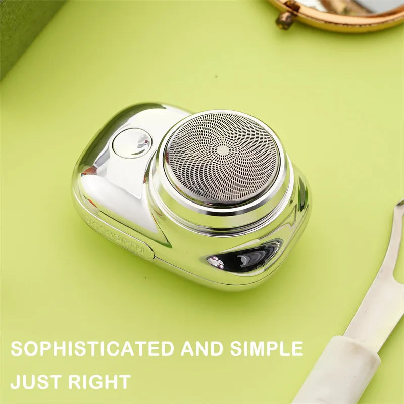 Mini Portable USB Rechargeable Electric Shaver ماكينة حلاقة كهربائية صغيرة محمولة قابلة للشحن عبر USB
