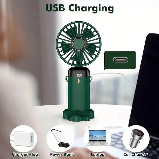 Mini Portable Fan مروحة صغ يرة محمولة