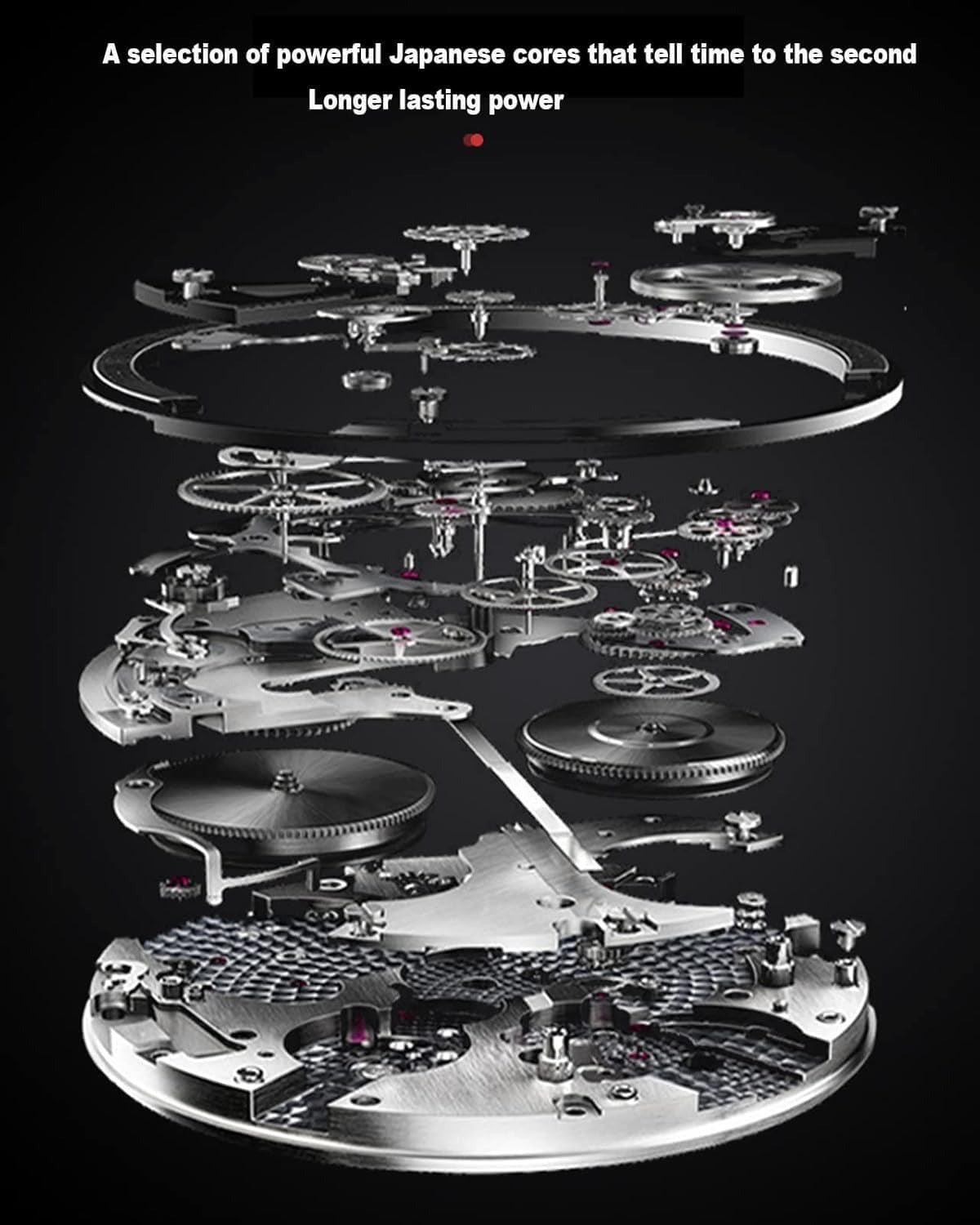 Men's Creative 3D Car Wheel Rotating Wrist Watch – ساعة يد رجالية مبتكرة ثلاثية الأبعاد بعجلة سيارة دوّارة