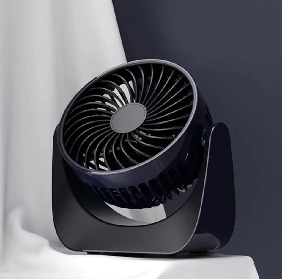 360° Rotate Desktop Fan – مروحة مكتبية دوارة 360 درجة