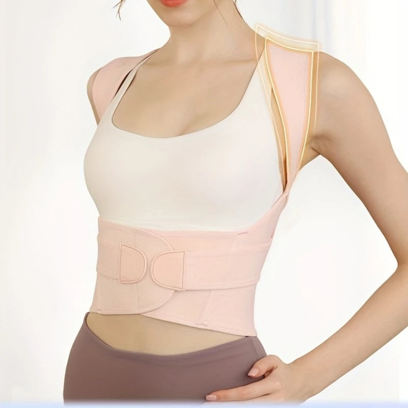 Adjustable Back Posture Belt حزام تقويم الظهر القابل للتعديل