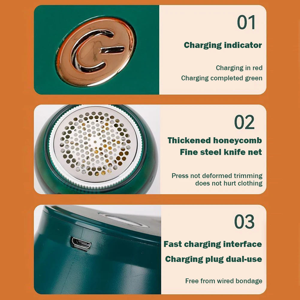 Electric Lint Remover / Fabric Shaver – جهاز إزالة الوبر الكهربائي