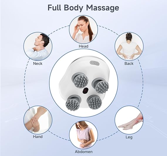 Electric Scalp / Head Massager – جهاز مساج كهربائي لفروة الرأس والجمجمة