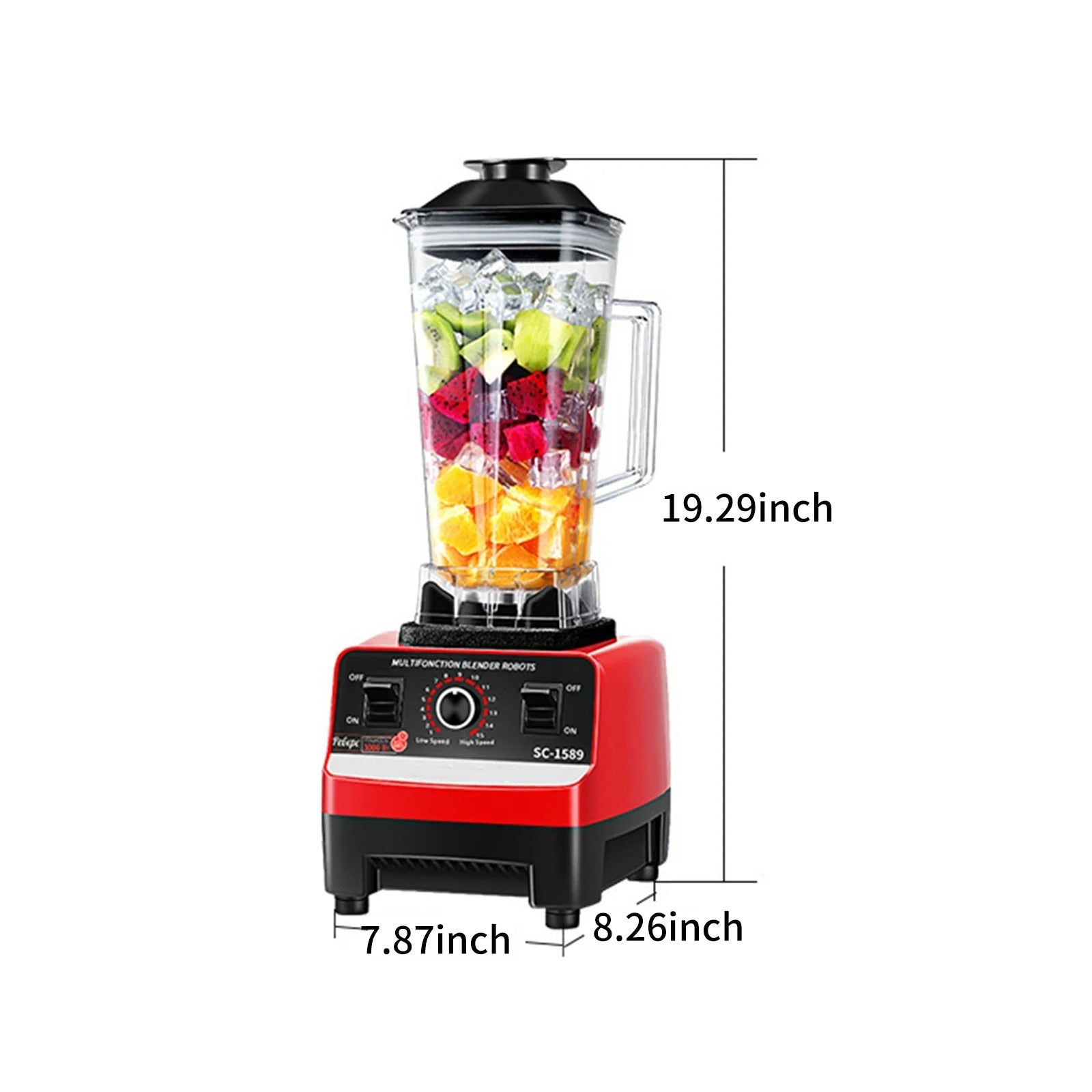Multifunctional 4500 W Blender – خلاط متعدد الوظائف 4500 واط