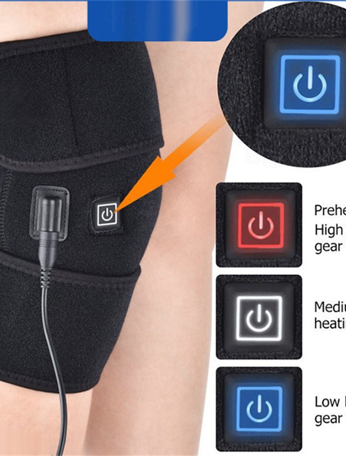 Electric Heating Knee Pad وسادة تدفئة كهربائية للركبة